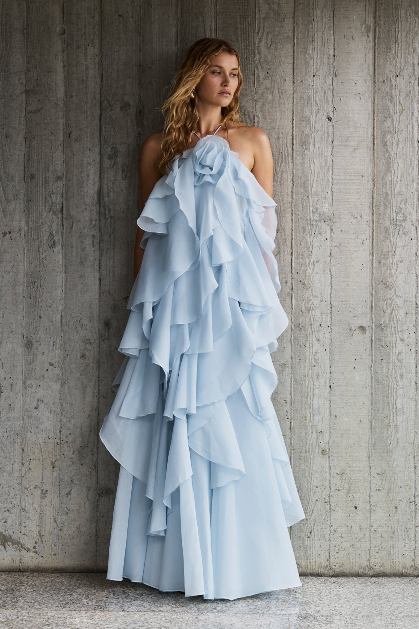 Pandorea Dress in Silver Blue photo 17
