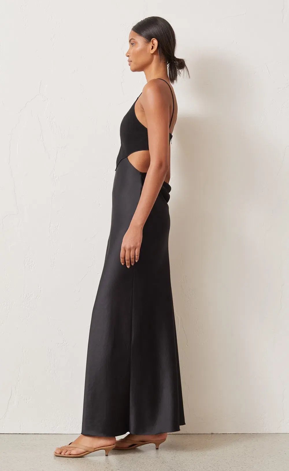Bec & Bridge Seraphine Plunge Dress Black Size 6 photo 4