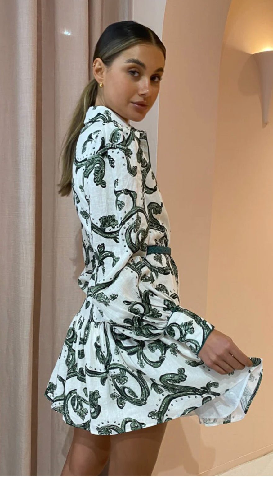 Kate Ford Zelie Short Shirt Dress photo 3