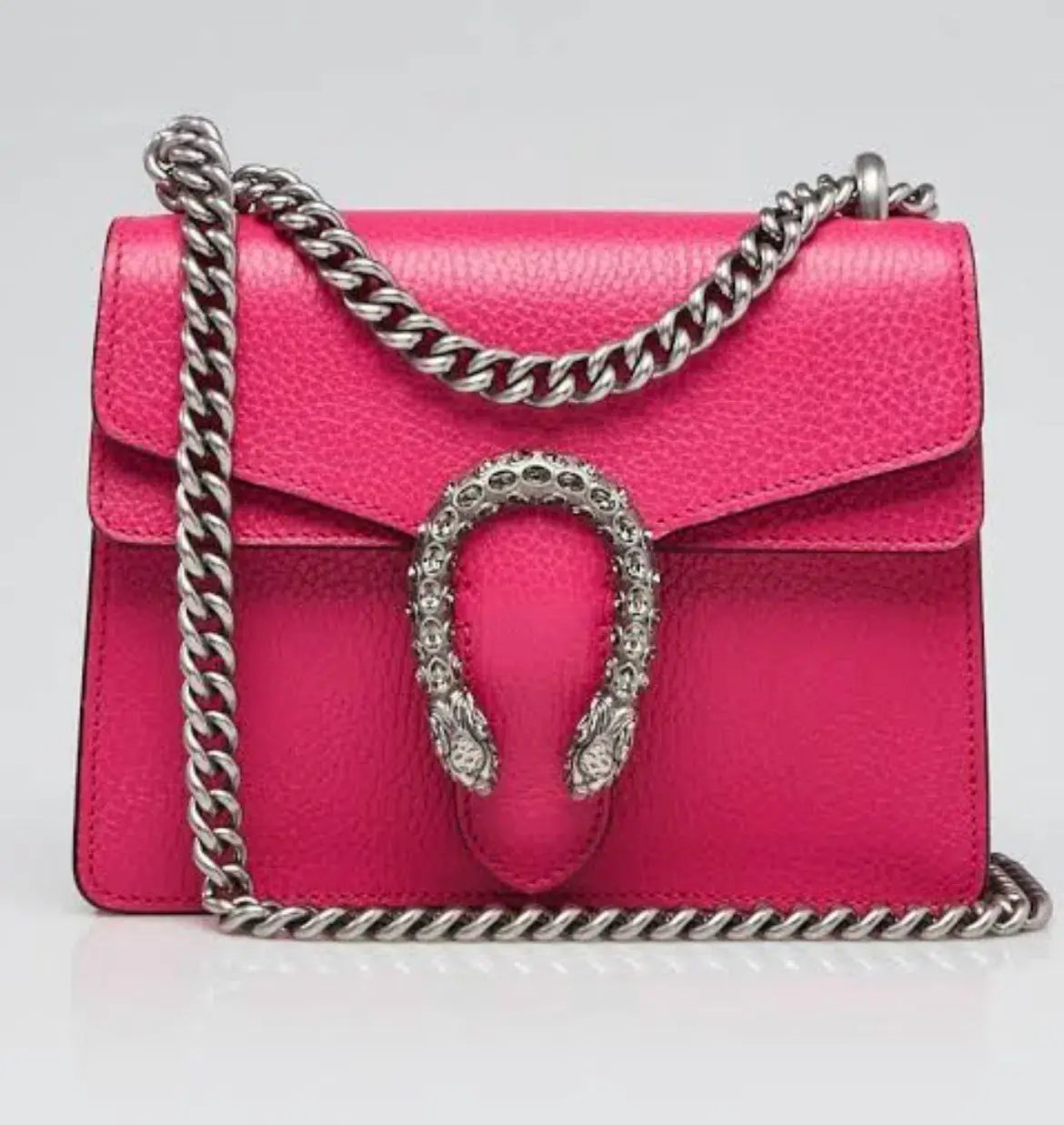 Gucci Dionysus Mini Leather Bag Pink photo 2