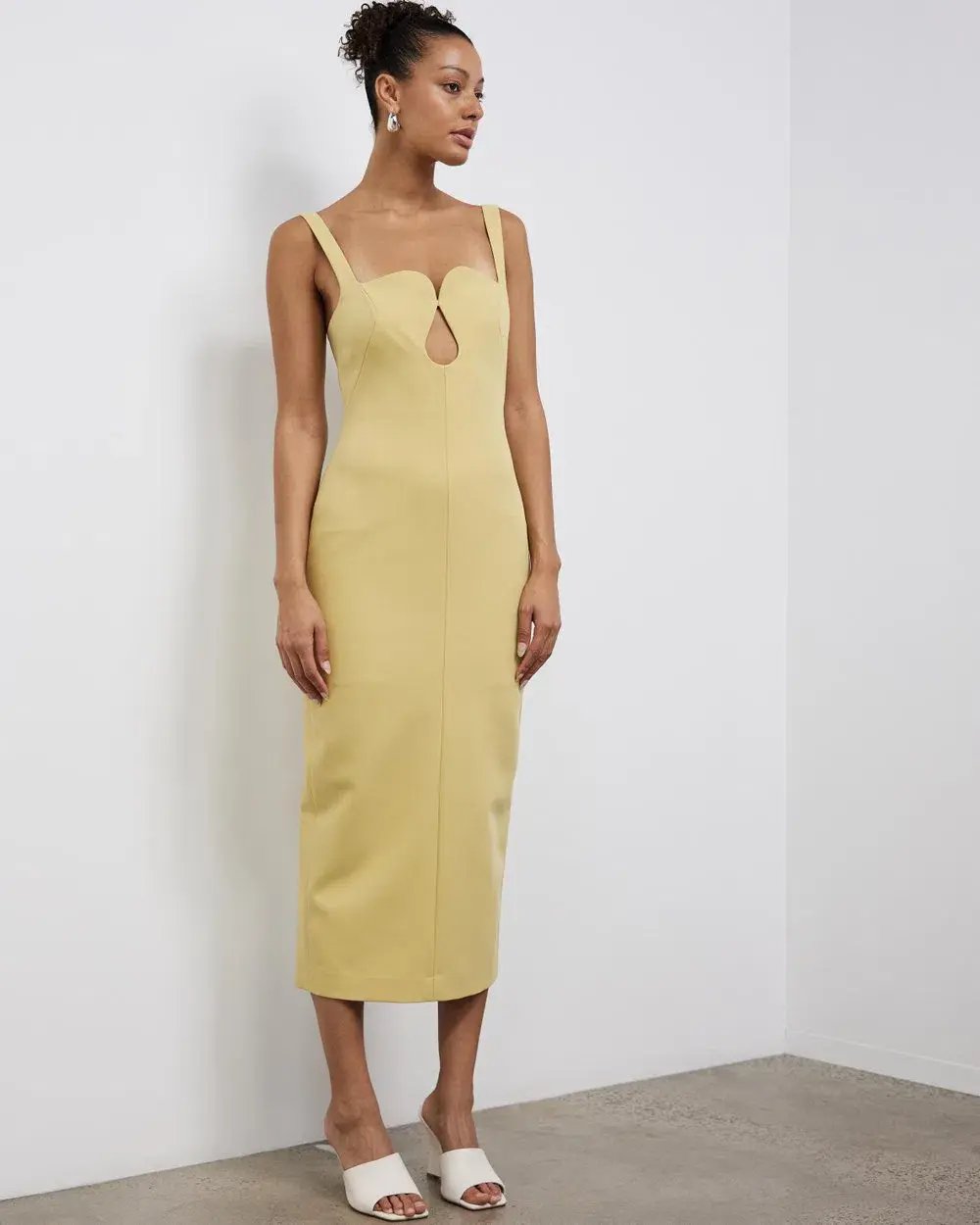 Camilla & Marc Brixton Dress Mustard Yellow Size 8 photo 2