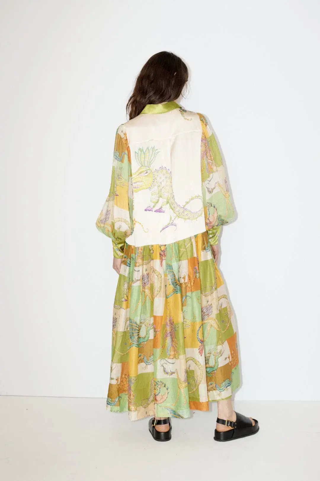 Alemais Jerome Shirtdress Multi Size 12 photo 3