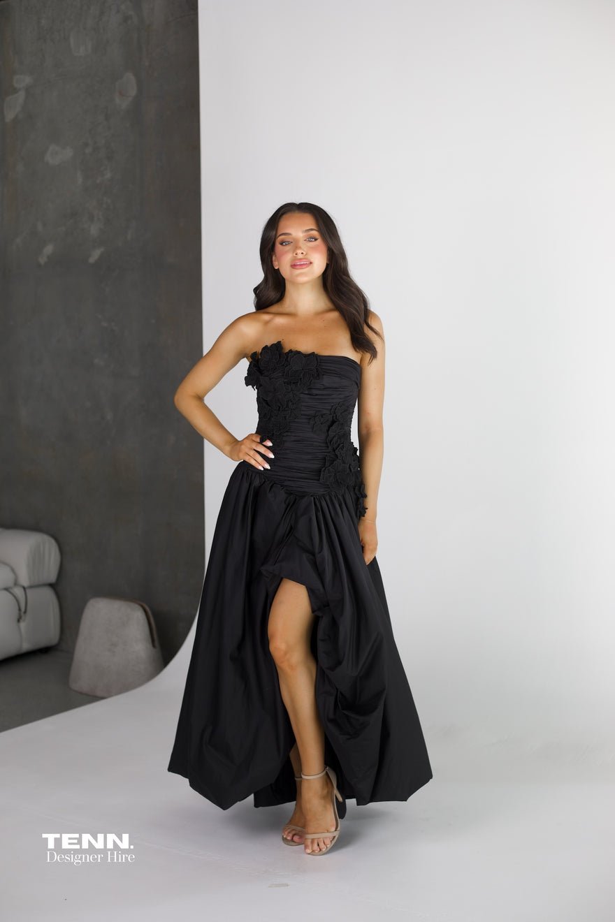 Aje Splendour Gown - Black photo 2