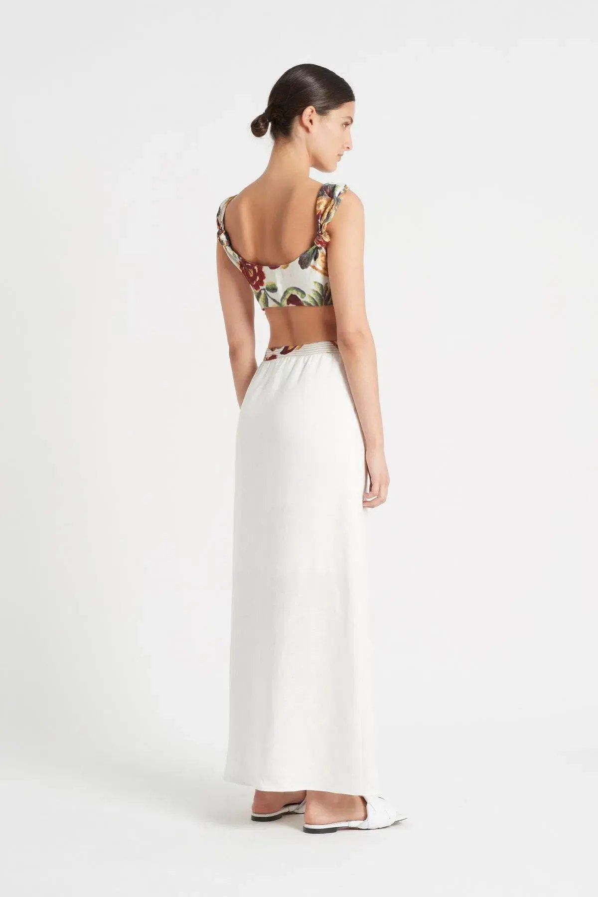 Sir The Label Ambroise Top & Skirt White Size AU 8 photo 3