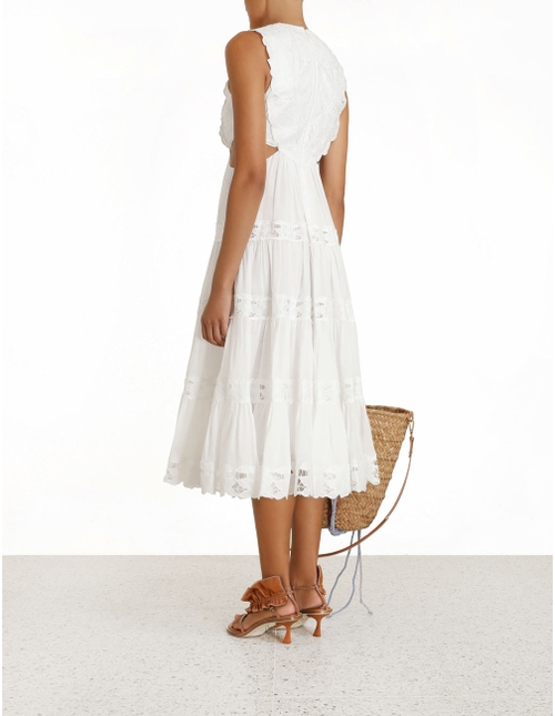 ZIMMERMANN CASSIA YOKE DRESS photo 4