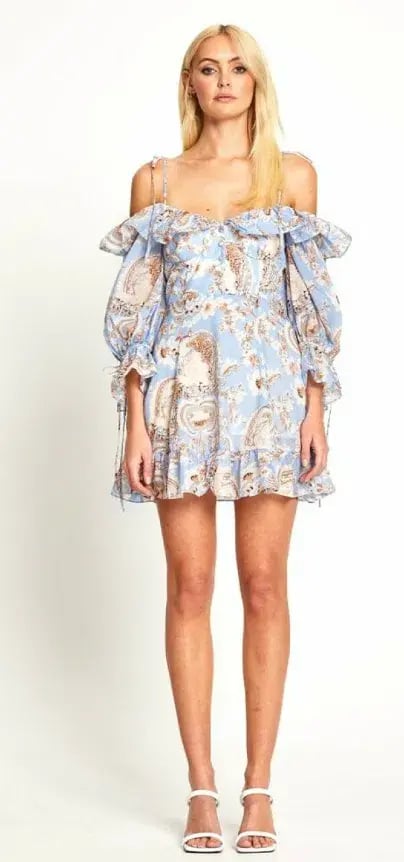 Alice McCall Cupid Mini Dress Blue Size 8 / S photo 4