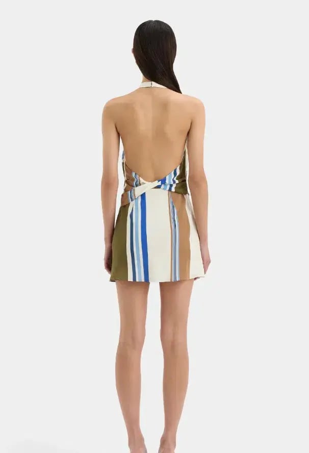 Sir the Label Thistle Halter Mini Dress photo 2