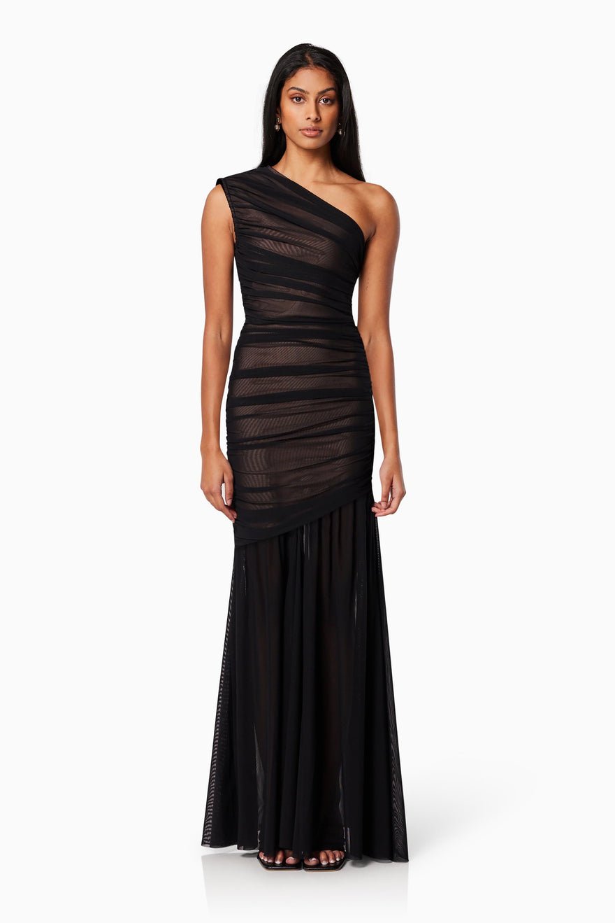 Elliatt Vienna Gown - Black photo 2