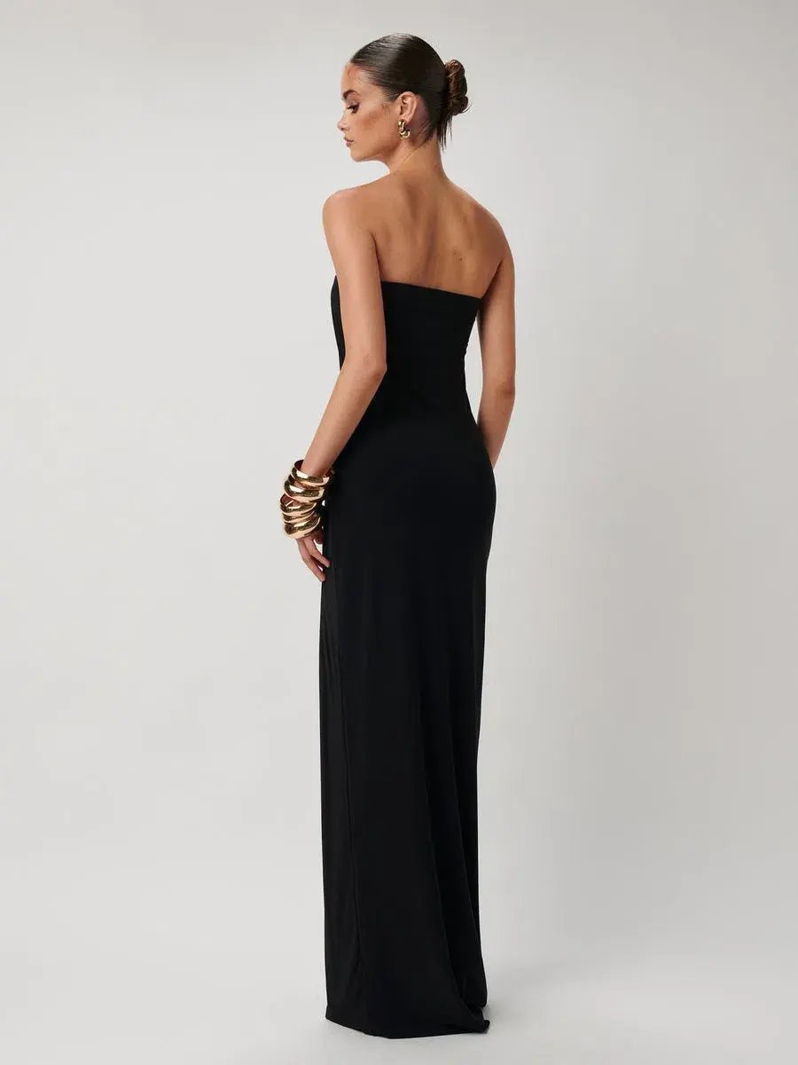 Effie Kats Danita Dress Black Size L/ Au 12 photo 3