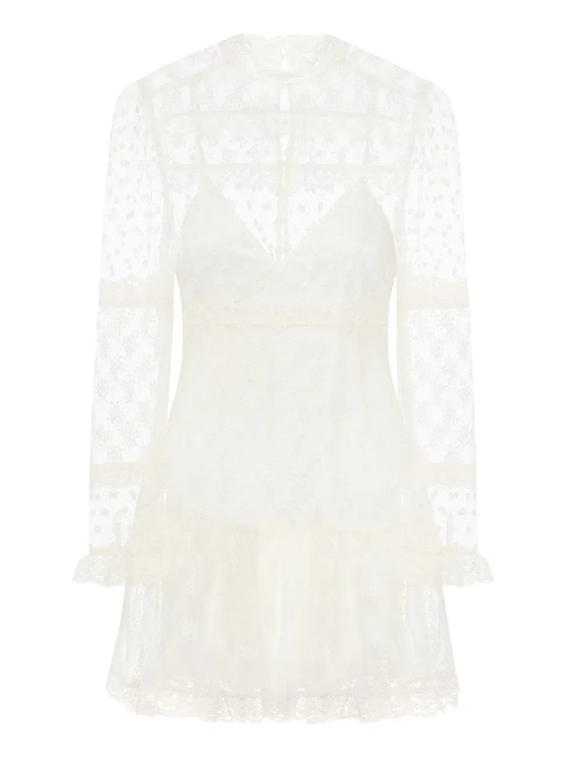 Alice McCall Moon Sister Mini Dress Cream Size 12 photo 6