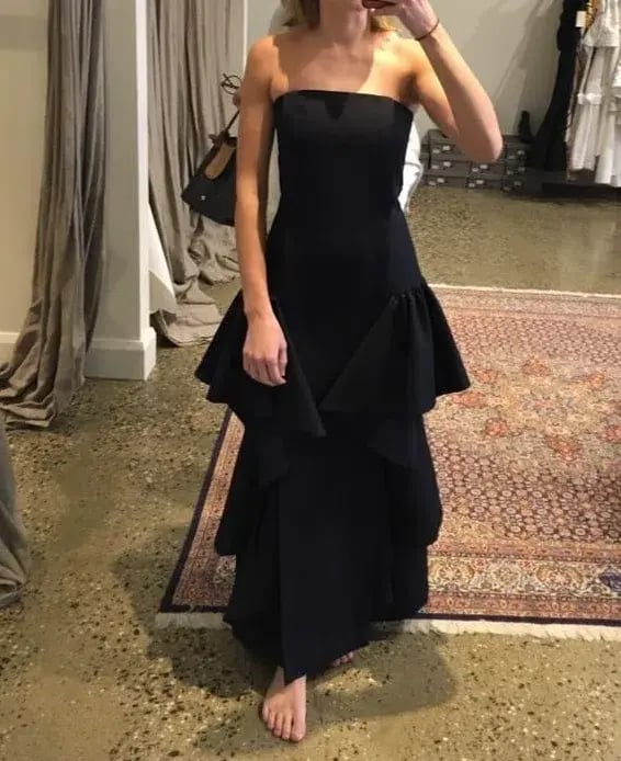 Acler Bauer Formal Dress Navy Size 6 photo 2