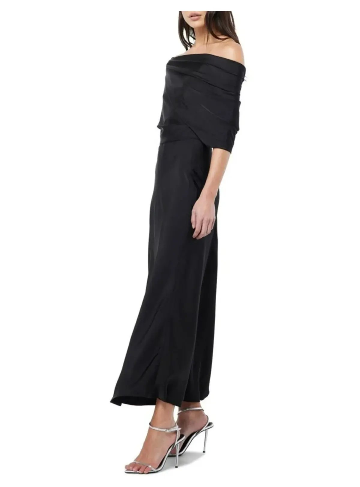 Mossman Love In The Dark Midi Dress Black Size AU 8 photo 2