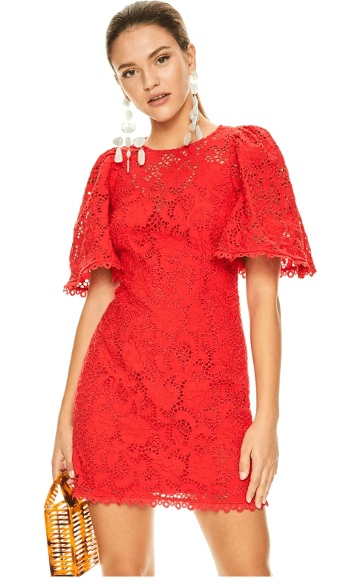 Talulah Roses Are Red Mini Dress size 12 photo 2