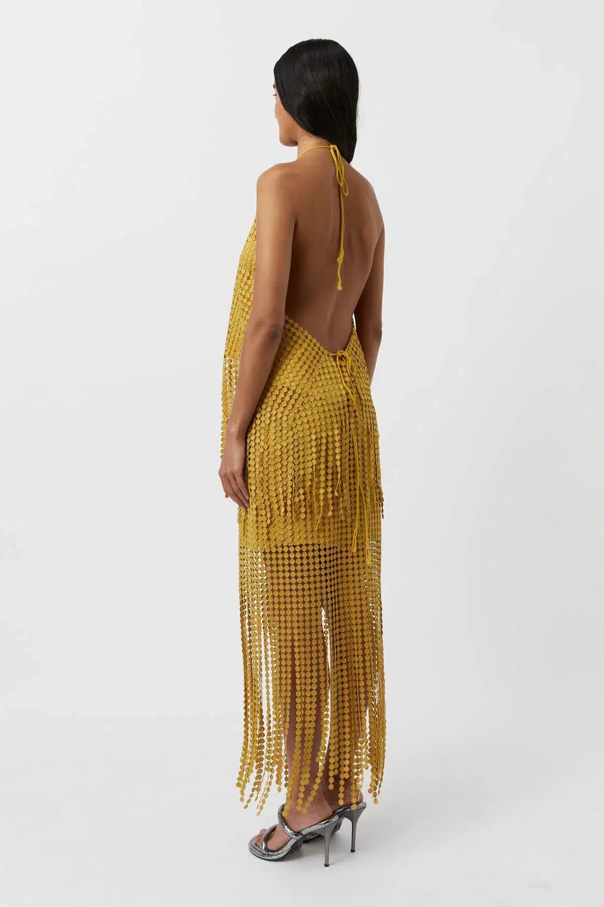 Camilla and Marc Freya Lace Skirt Citron Yellow Size 8 photo 2