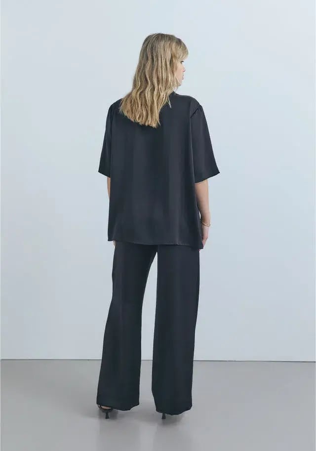 Viktoria and Woods Chorus Top and Pilot Pant Set Black photo 3