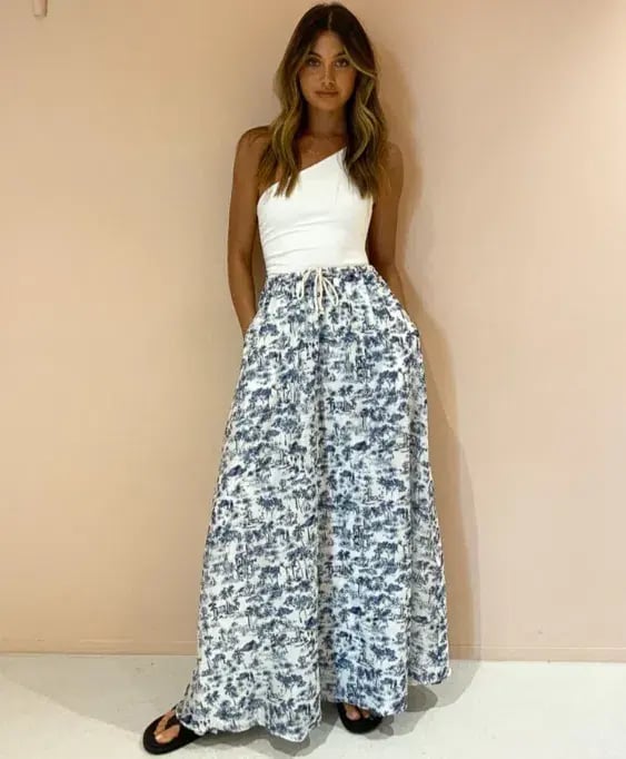 Sir The Label Dimitri Maxi Skirt in Dimitri Print Size 1/AU 10 photo 5