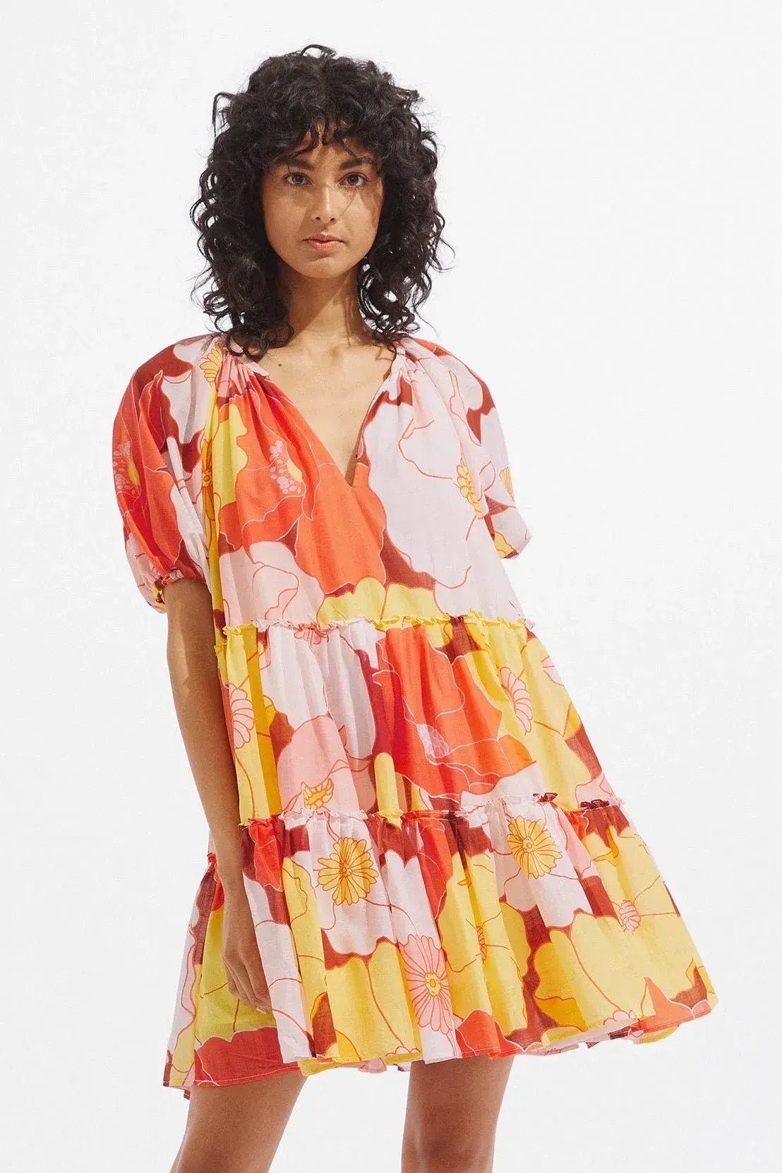 Steele Helio Dress Print Size XS photo 2