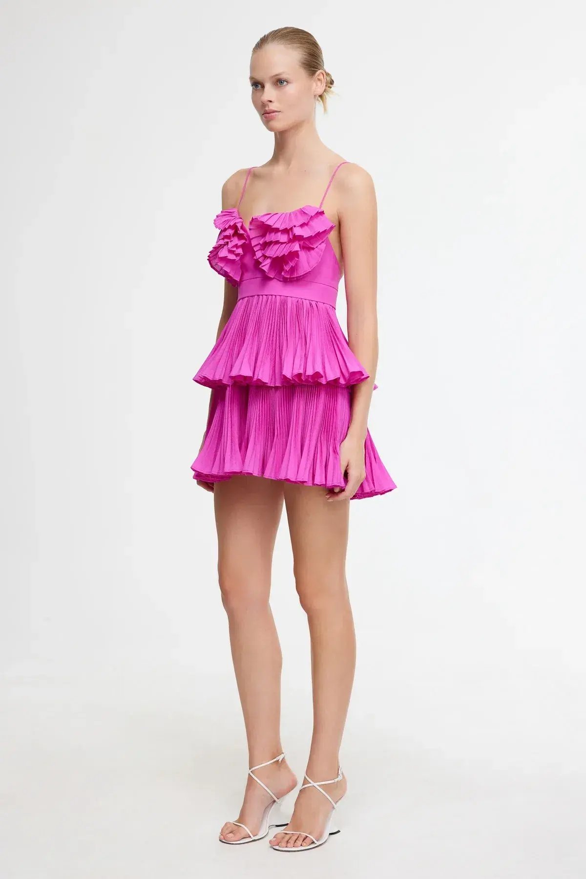 Acler Mini Dress Pink Size Au 6 photo 2