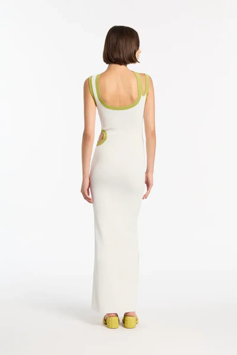 Sir the Label Cut Out Evalina Dress White Size 0/Au 6 photo 4