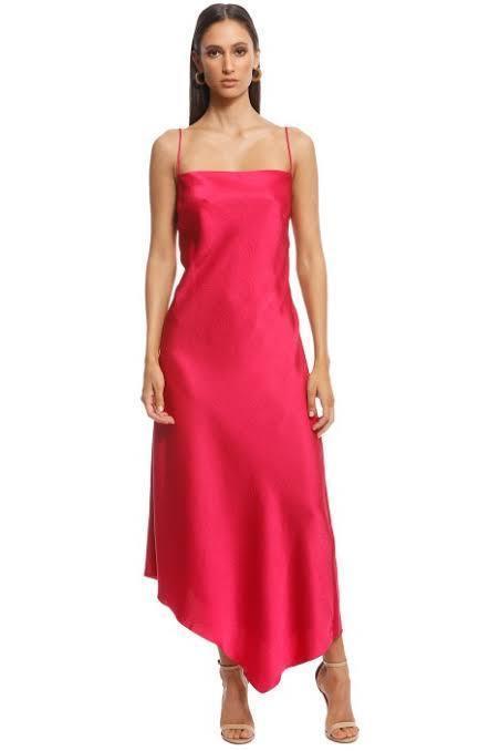 Camilla and Marc Sirocco Dress Red Size 10 photo 2