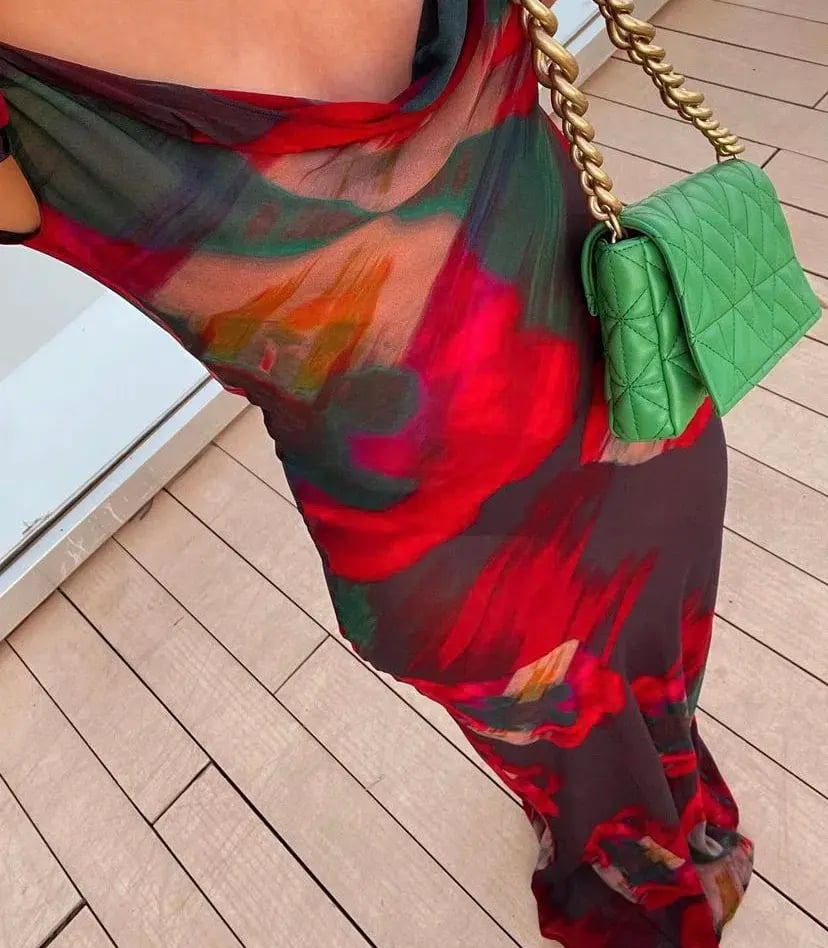 Rat and Boa Adriana Maxi Dress Multi Size Xs/AU 6 photo 6