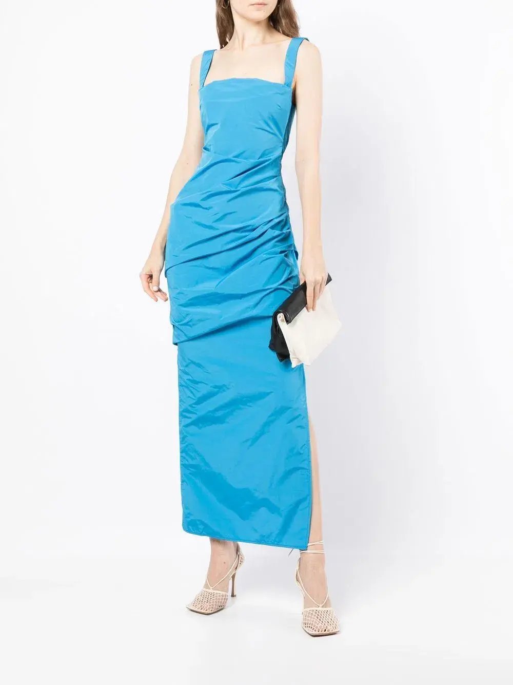 Paris Georgia Raf Dress Blue Size 10 photo 4