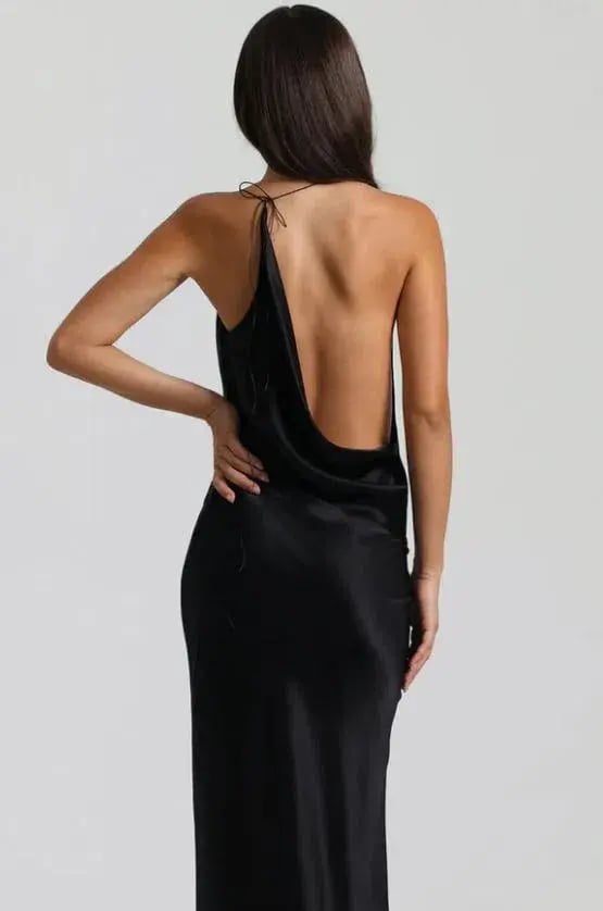 Natalie Rolt Gabi Gown in Black Size 6 photo 2