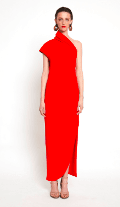 Ginger & Smart Curator Gown Red Size 12 photo 2