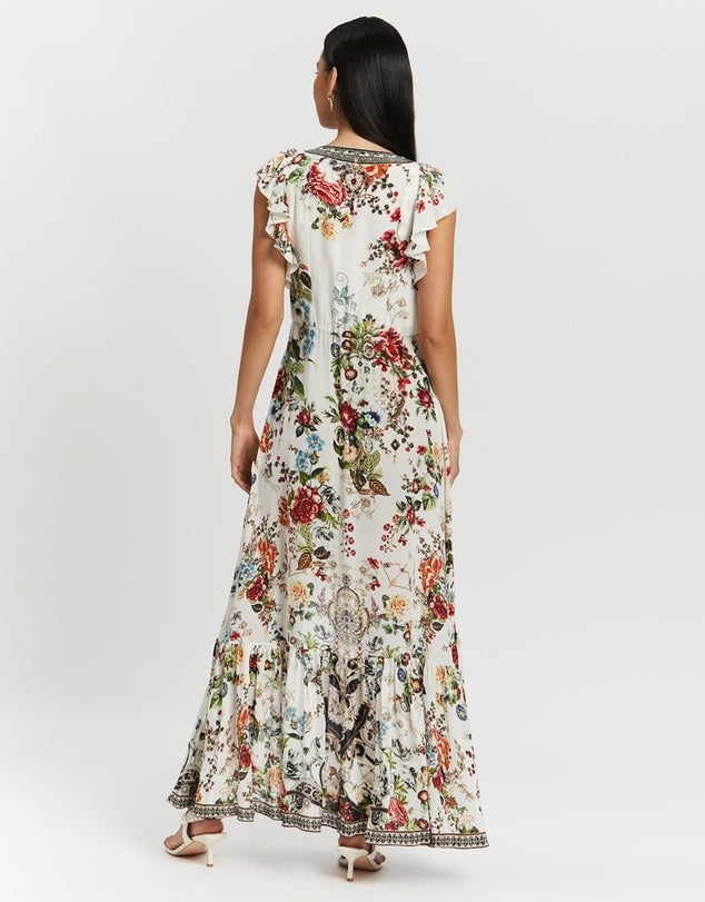 Camilla Ruffle Wrap Dress photo 4