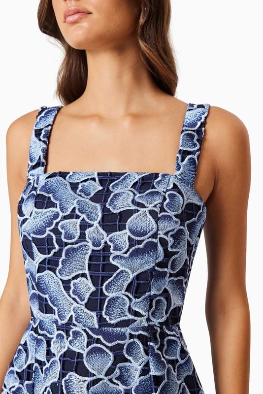 ELLIATT MILA PARTY DRESS - NAVY MULTI photo 6