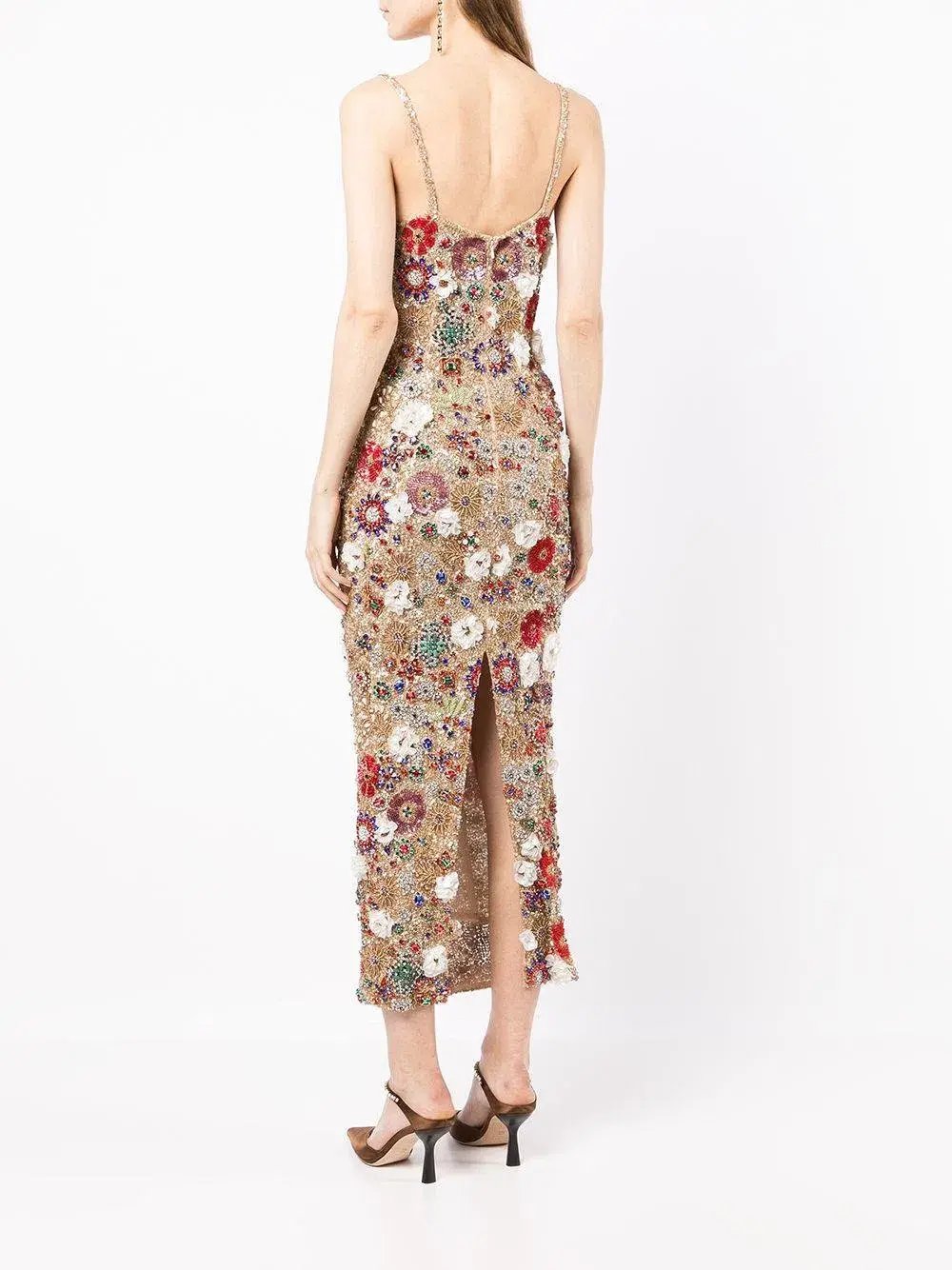 Rachel Gilbert Francesca Gown Floral Size AU 6 photo 2