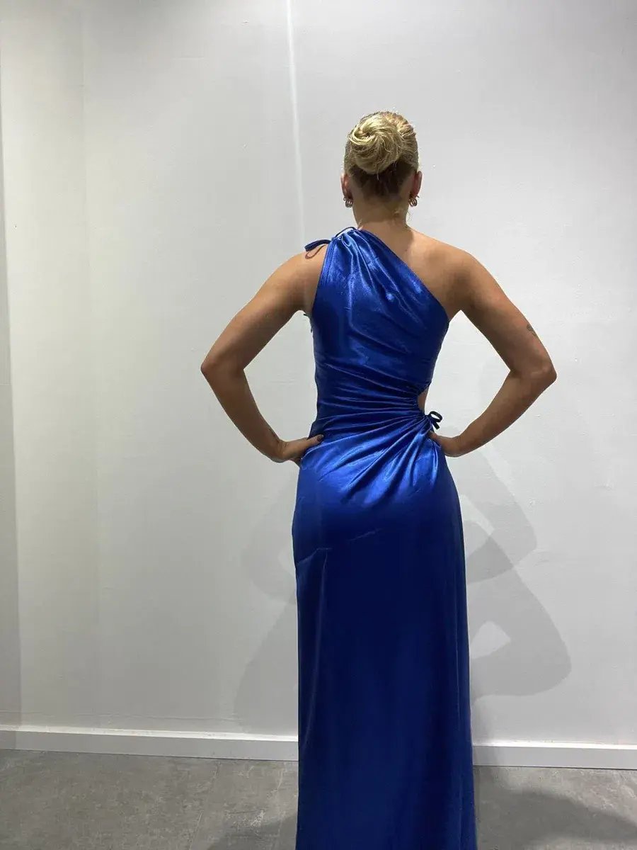 Sonya Moda Nour Maxi Dress Cobalt Blue Size 12 photo 7