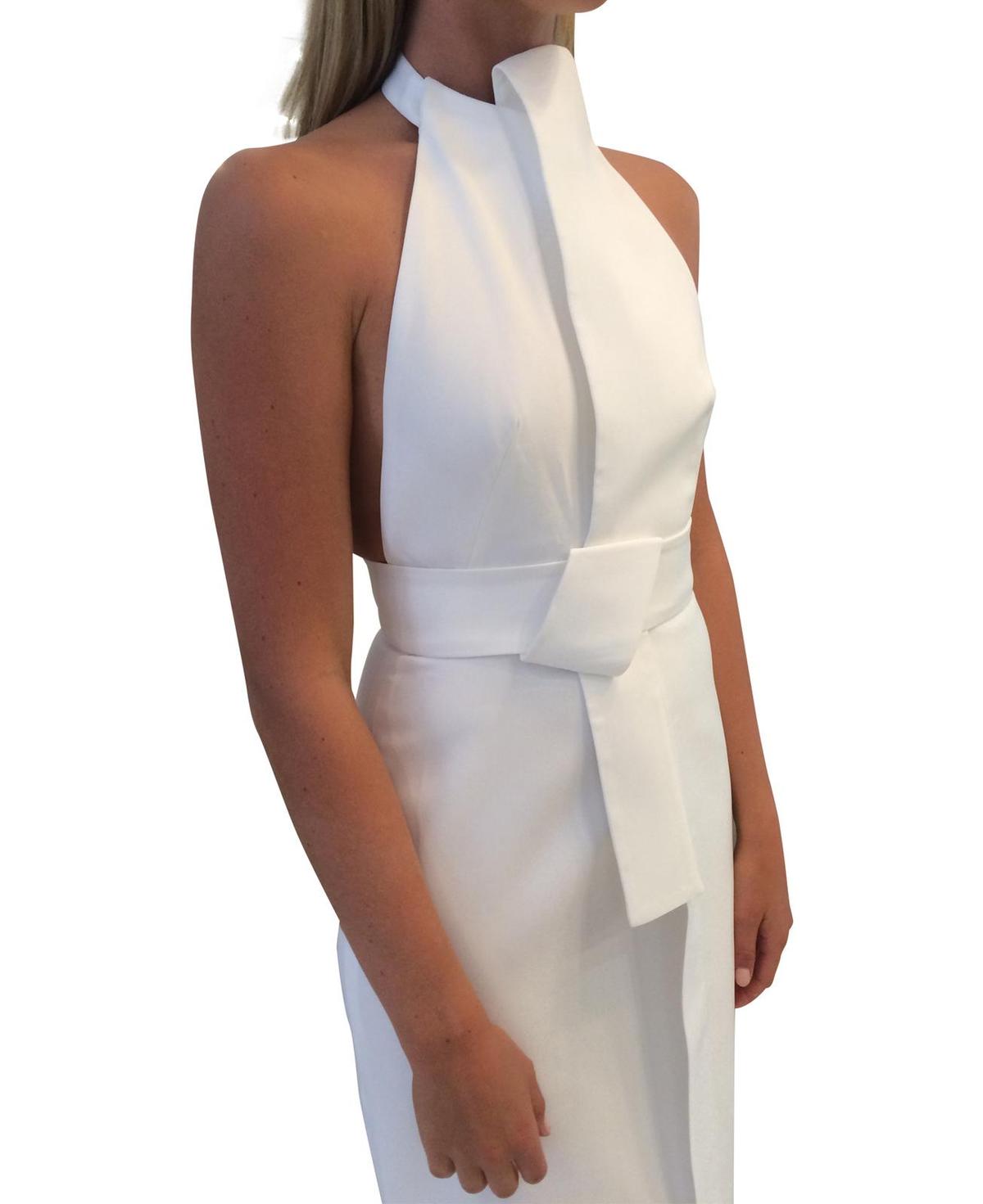 Acler Hardwood Dress Ivory White Size 10 photo 2