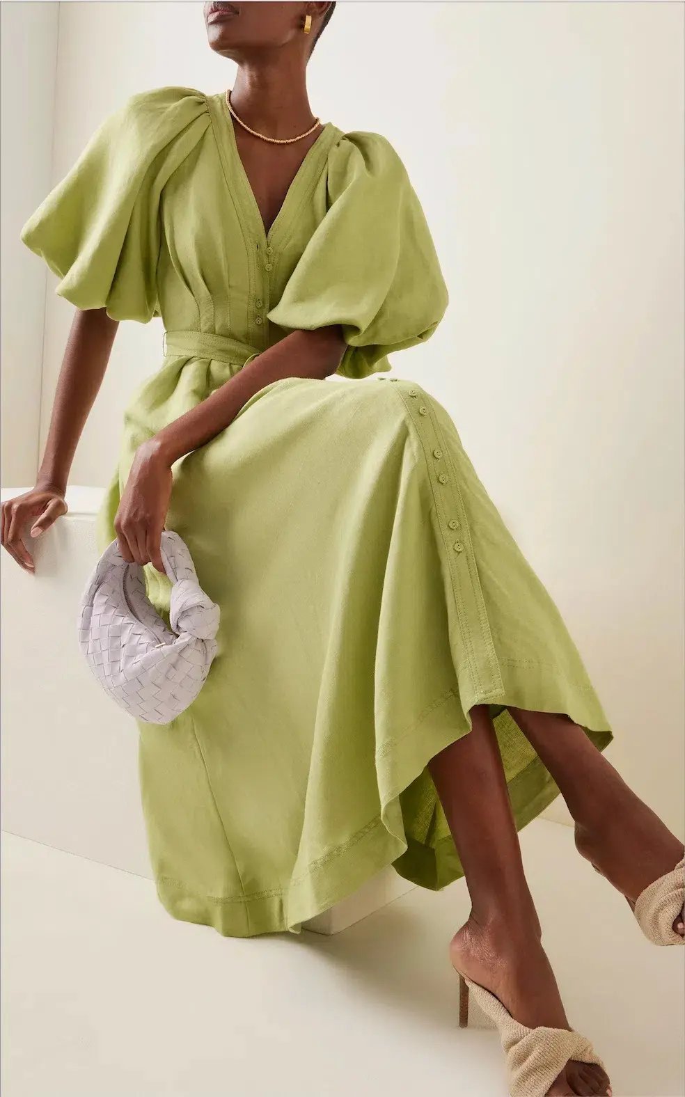 Natalie Rolt Fabienne Gown Citron Size 0/AU 6 photo 8