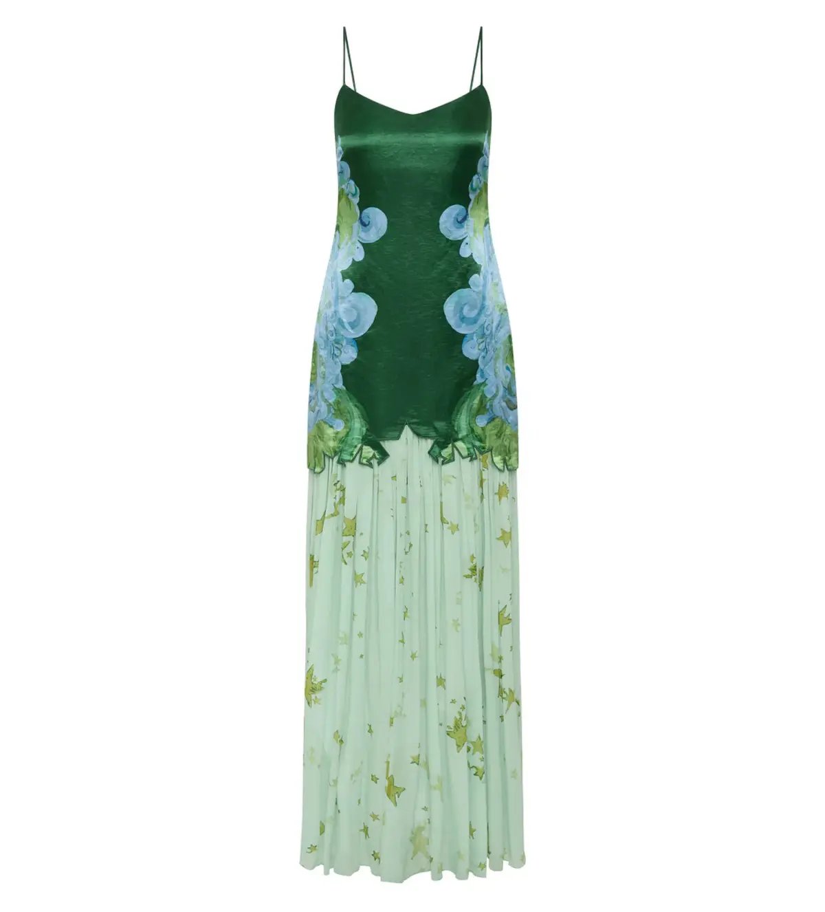 Antipodean Runaway Star Drop Waist Gown Maxi Dress in  Emerald Size AU 12 photo 5