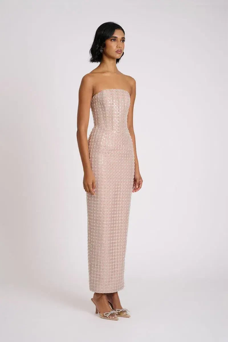 Eliya The Label Peyton Maxi Dress Sequin Size XS / AU 6 photo 3