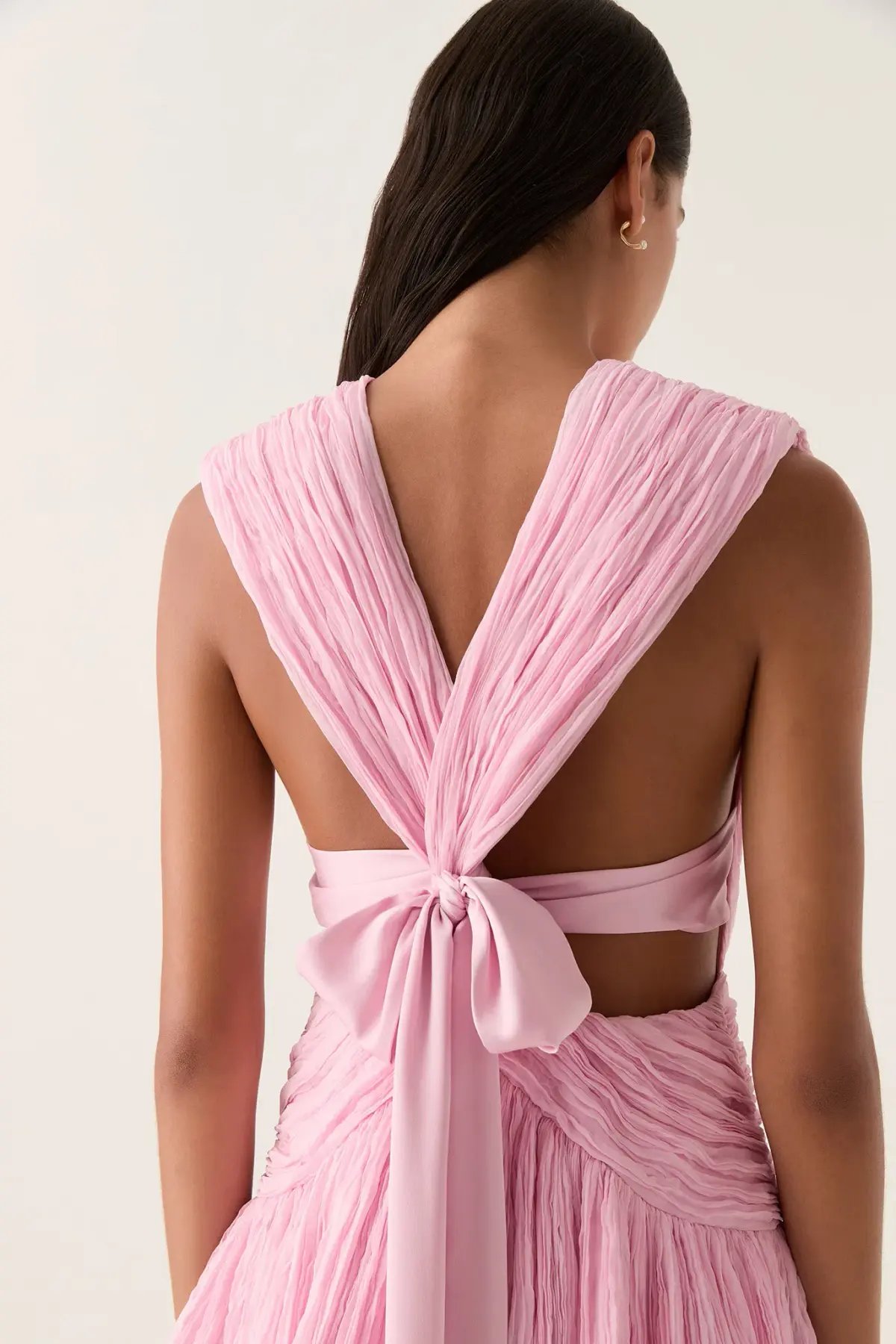 Aje Escapist Mini Dress Flash Pink Size 12 photo 5