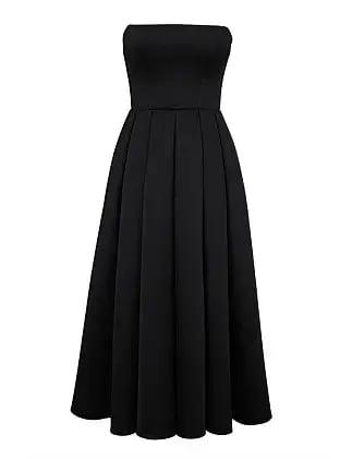 House Of CB Contessa Midi Dress Black Size AU 6 photo 4