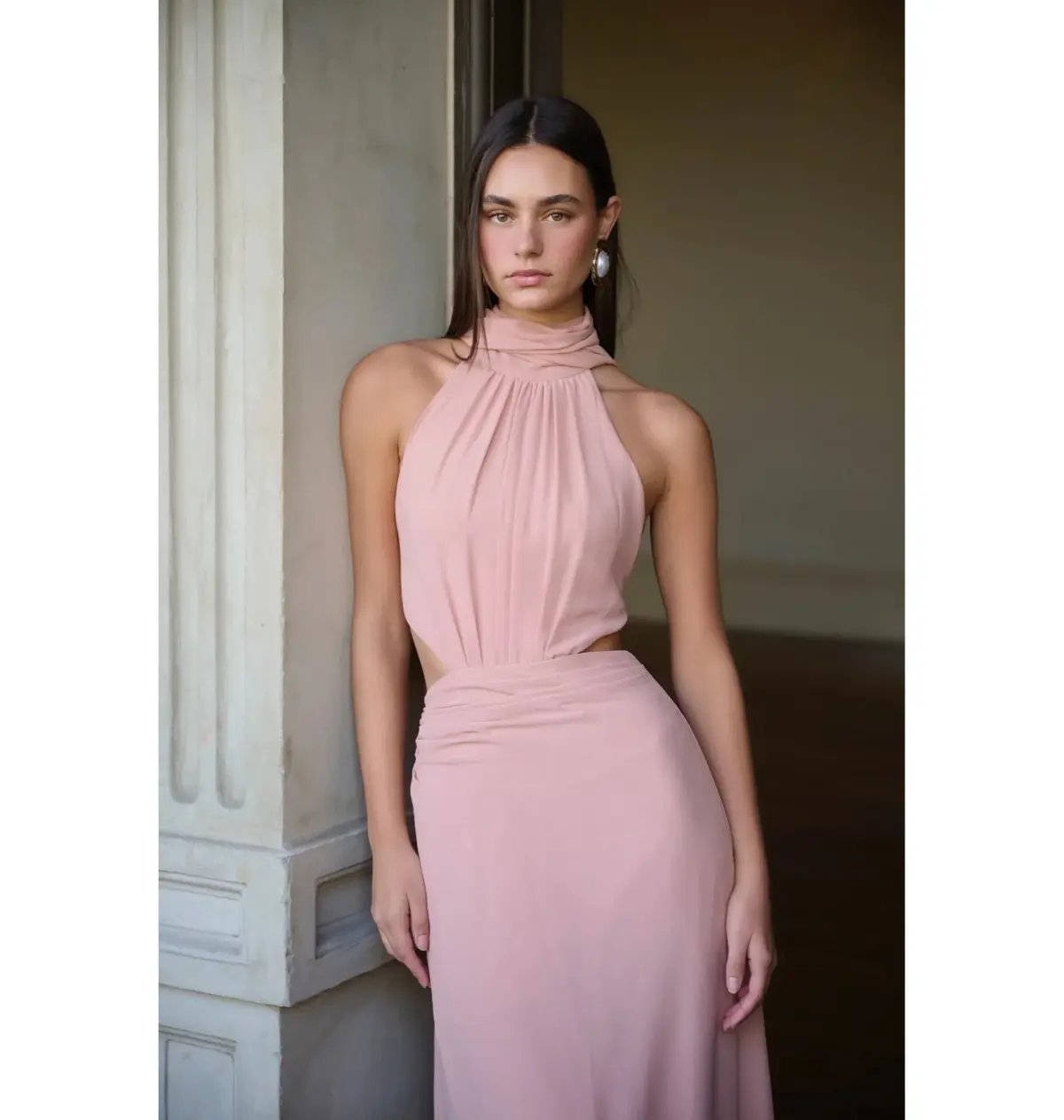 Calia Collection Sofia Dress Bare Blush Size AU 10 photo 2