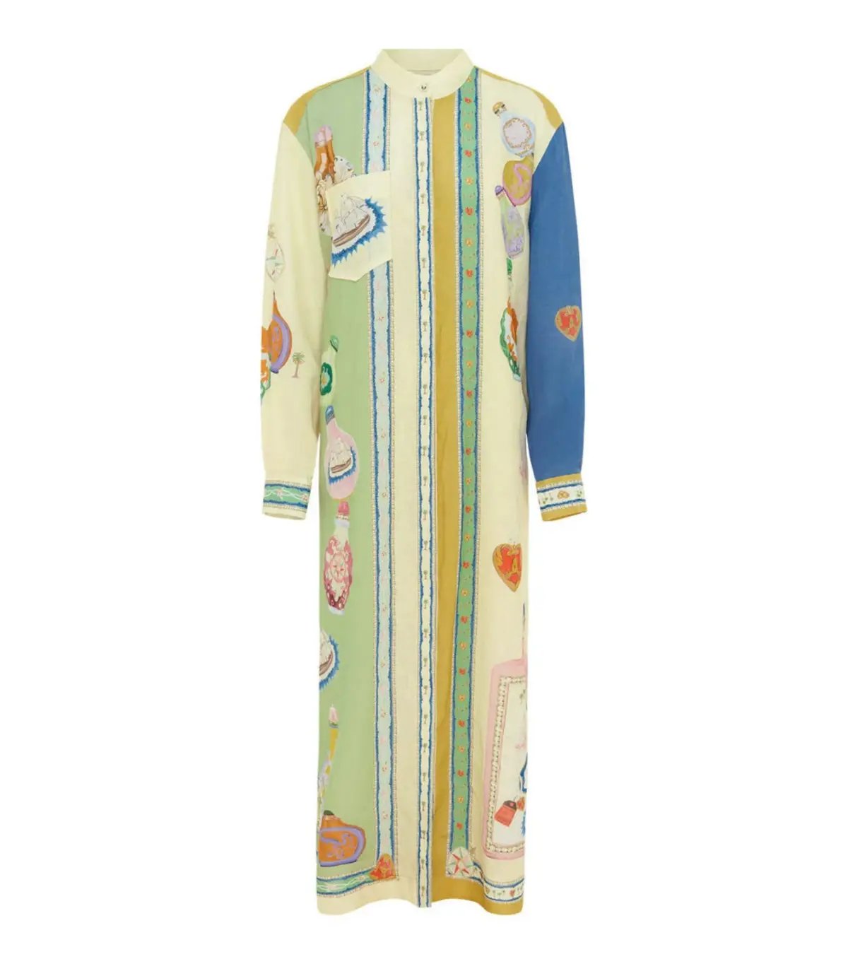 Alemais Elixir Shirt Dress Multi Size AU 12 photo 7