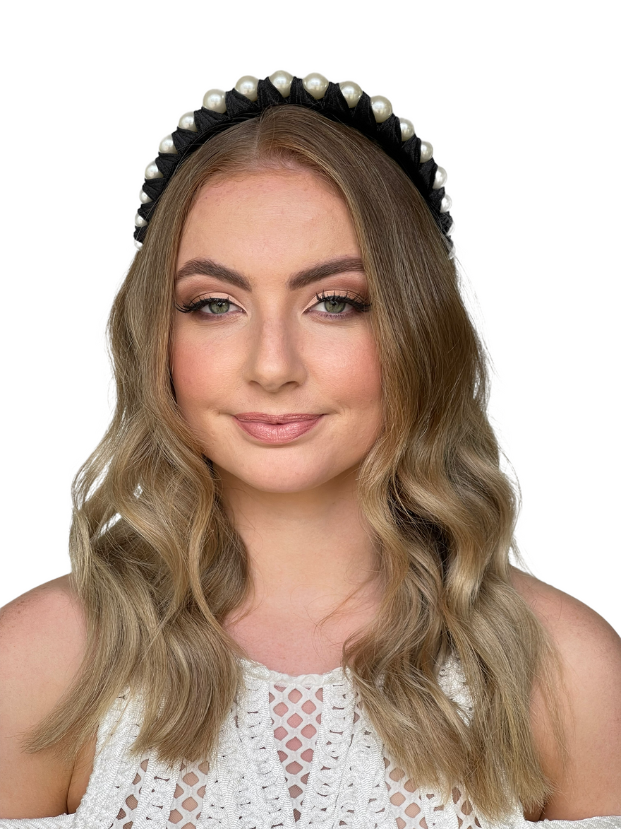 Jeanette Maree Lucia Headband Black photo 2