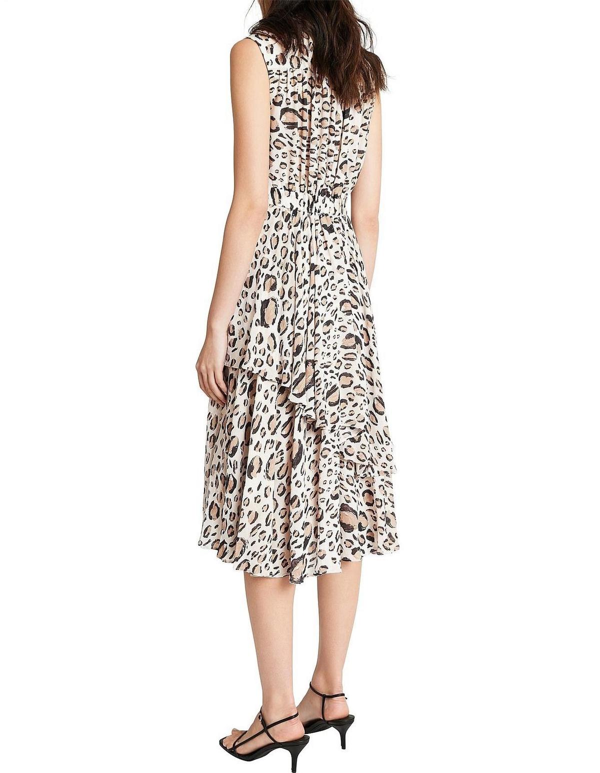 Aje Eliza Dress Print Size 6 photo 4