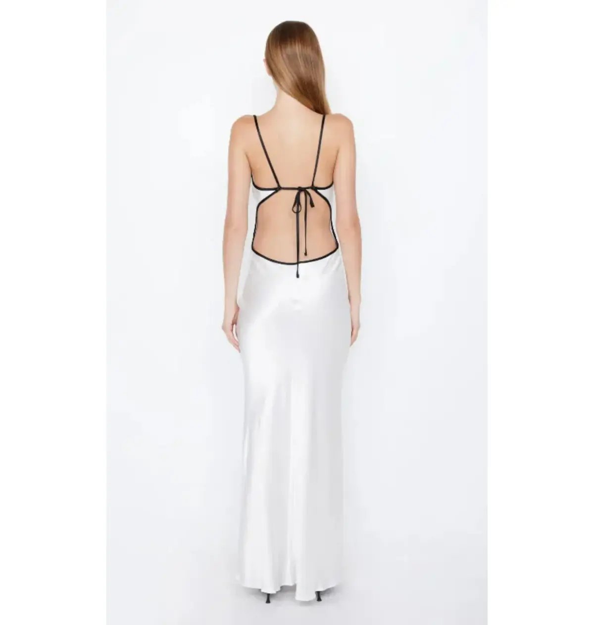 Bec & Bridge Cedar City Maxi Dress Ivory/Black Size AU 6 photo 3