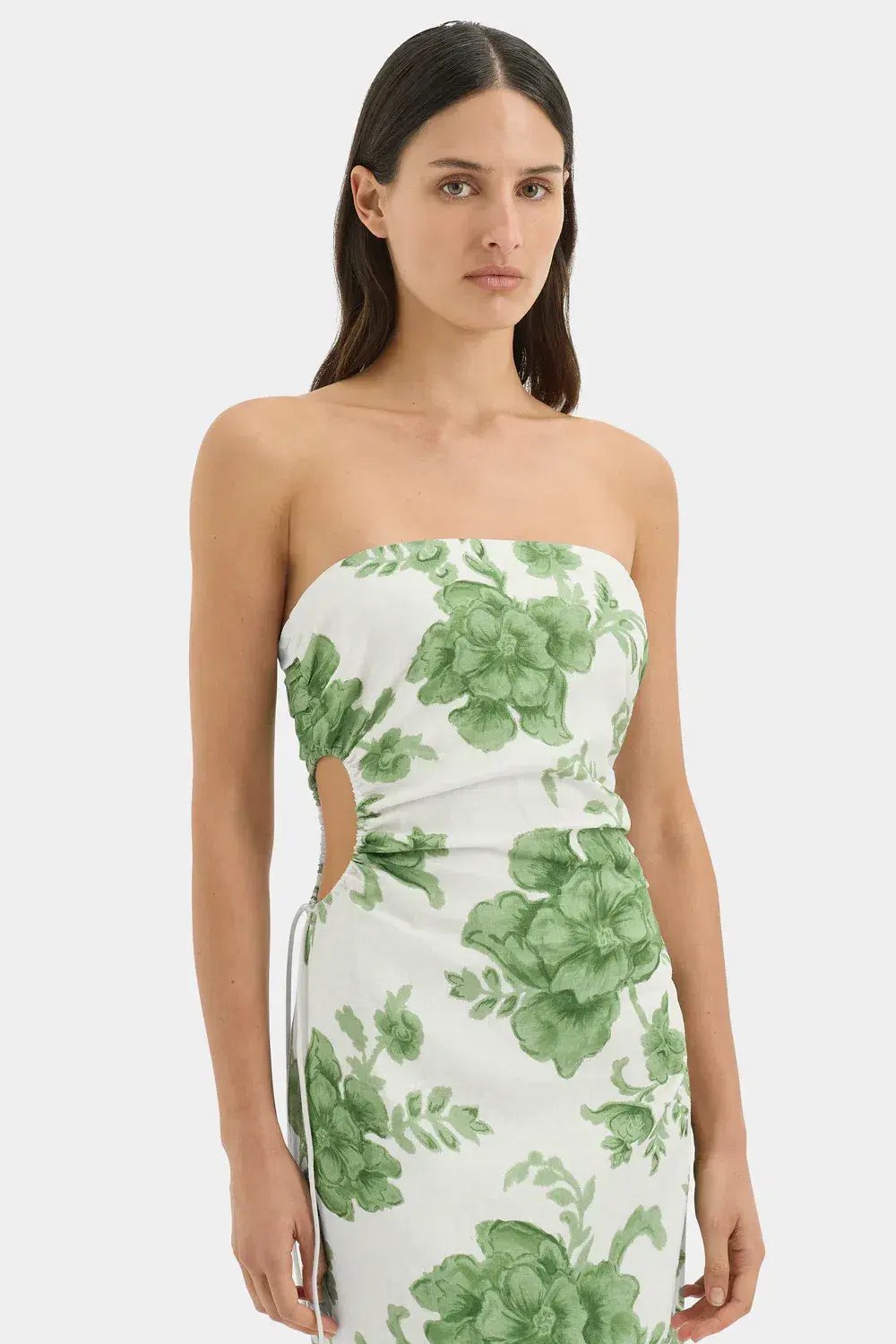 Sir Gardella Strapless Midi Dress photo 3