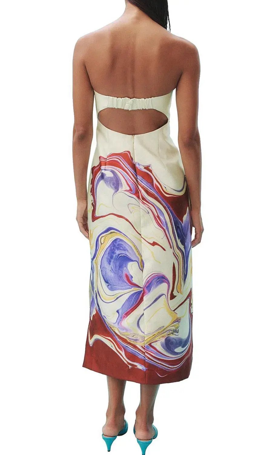 Alemais Luca Corset Dress Multi Size 8 photo 3