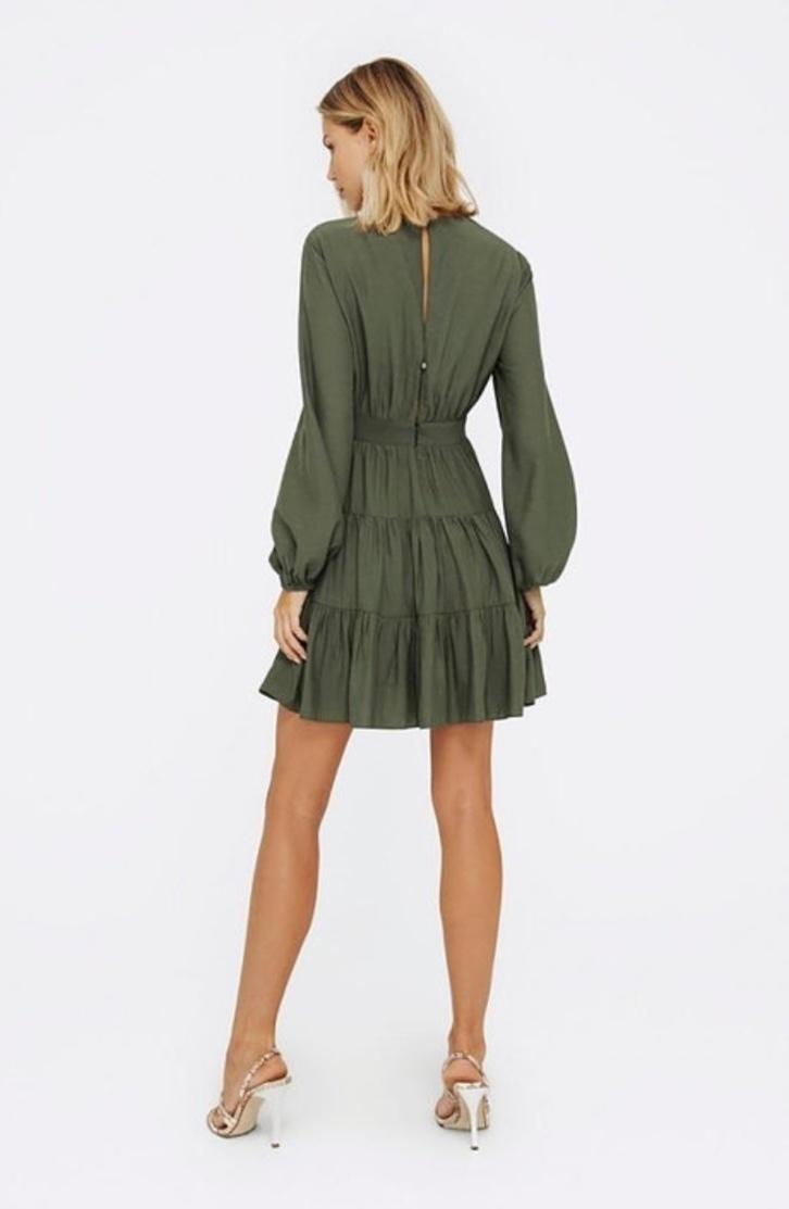 Sheike Republic Dress In Sage size 6 photo 3