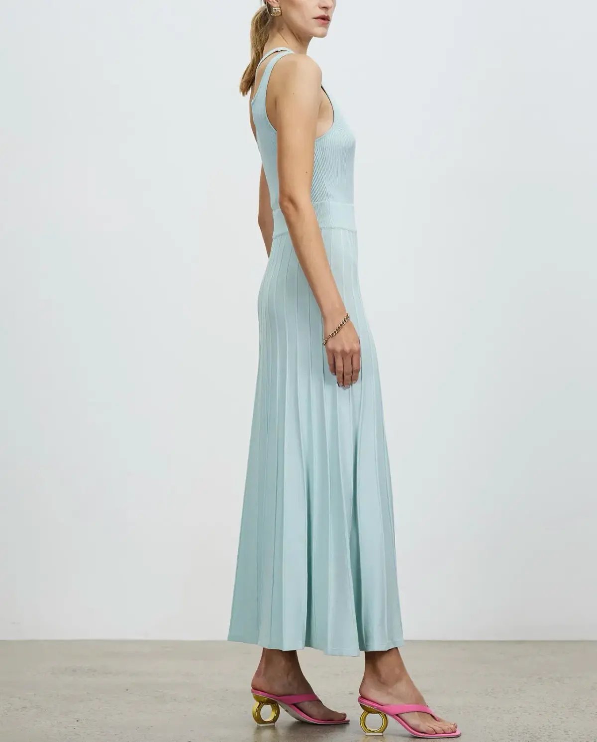 Auteur Studio Filippa Dress Blue Size XS photo 4
