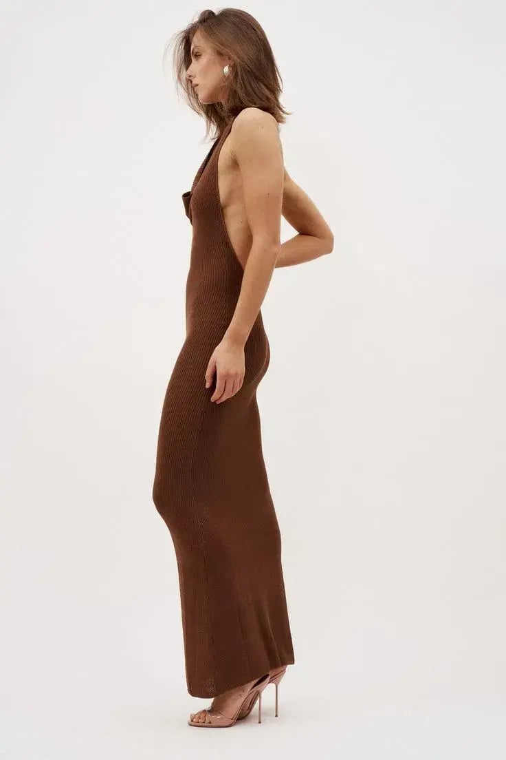Aya Muse Kala Dress Espresso Size M/AU 10 photo 2