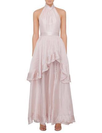AJE Sienna Dress - Size 6 (Blush) photo 3