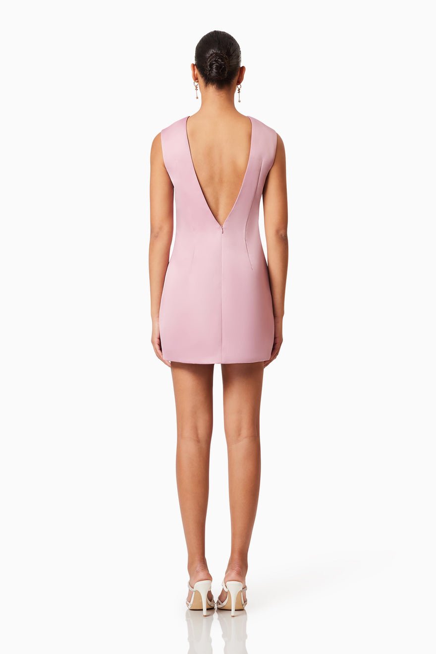 Elliatt Rose Shift Dress - Blush photo 3